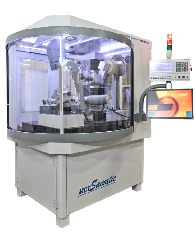 mct MCT 5 axis CNC grinding machine enclosure and control system